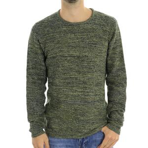 MAGLIA MELANGE REVOLUTION VERDE